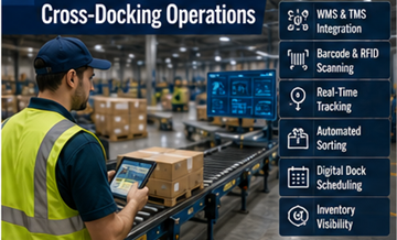 Sistemas tecnológicos de armazém utilizados em operações logísticas de cross-docking