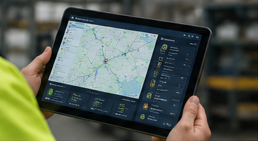 Planeamento logístico digital e rastreamento GPS para transporte de carga sobredimensionada