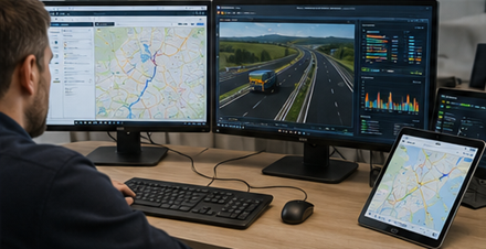 Planeamento digital de rotas e sistemas de rastreamento GPS para transporte sobredimensionado