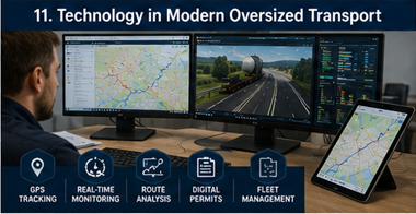 Planeamento digital de logística de transporte pesado e sistemas de monitorização GPS de comboios