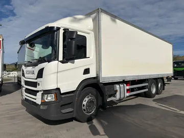 Transportador Camião Scania P360 em Vena Áustria