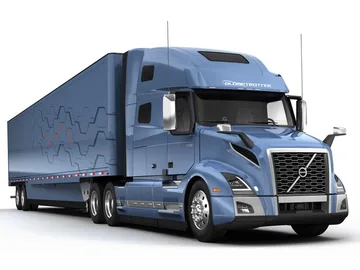 Transportador Semi-reboque Volvo VNL em Berlin Alemanha